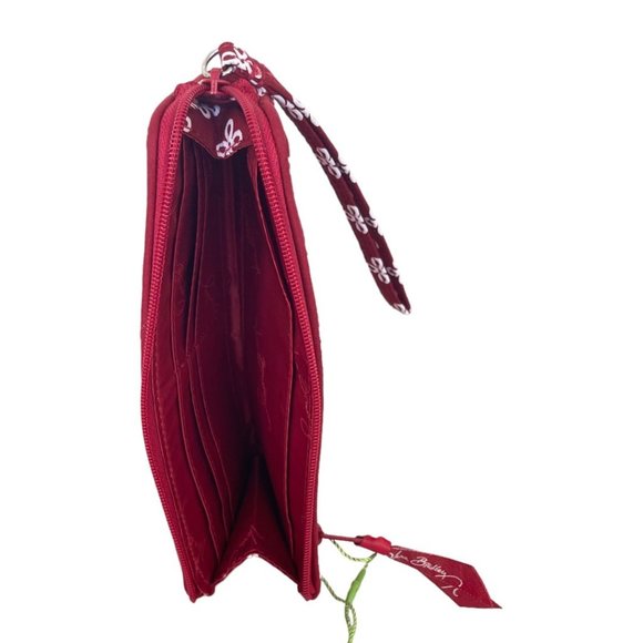 Vera Bradley University of Oklahoma Sooners Front Zip Wristlet - Picture 4 of 7